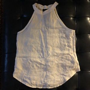 Anthropologie linen tank